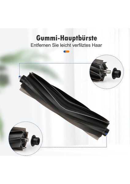 Ecovacs Deebot T20 OMNI/T20/T20 MAX/T20 Pro Vapuum Ana Yan Fırça Pot Filtre Filtre Toz Çantası Için Yedek Parçalar (Yurt Dışından) fırsatları