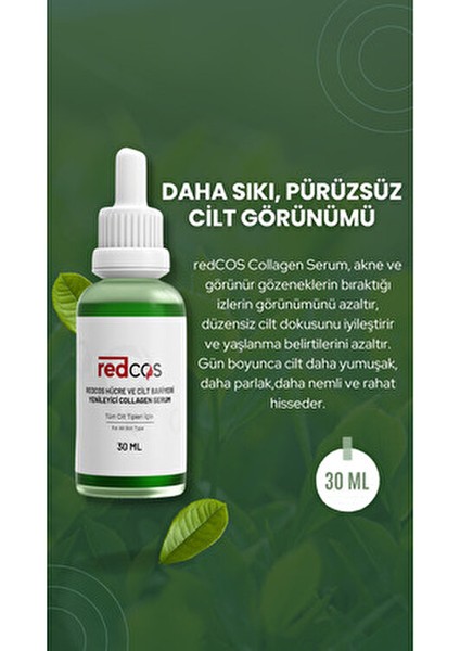Yüz Bakım Serumu Hyaluronik Asit İçerikli Dolgunlaştırıcı Etki 30 ml Hassas Ciltler İçin