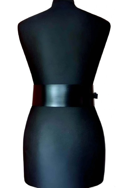 Elbise Üzerine Şık Deri Korse Harness - APFT920 fiyatları