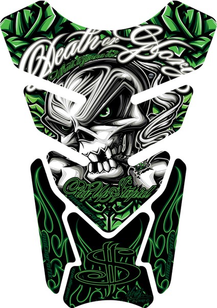 Death Or Glory Tankpad Green