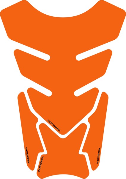 Plain Quadrapad Orange Tankpad