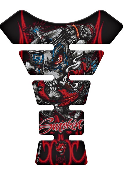 Smokin Skull Tankpad