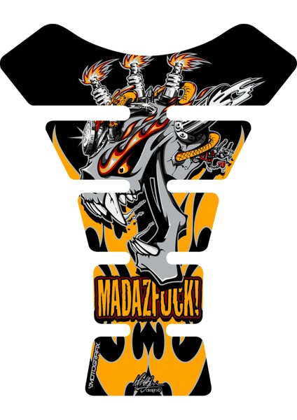 Street Tankpad Mad As Yellow