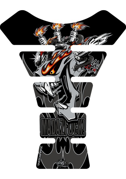 Street Tankpad Mad As Black