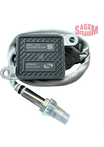 OKSİJEN SENSÖRÜ NOX RENAULT KANGOO 3 2019 1.5BLUE DCI EURO 6 K9K KAT ÖNCESİ 227903290R