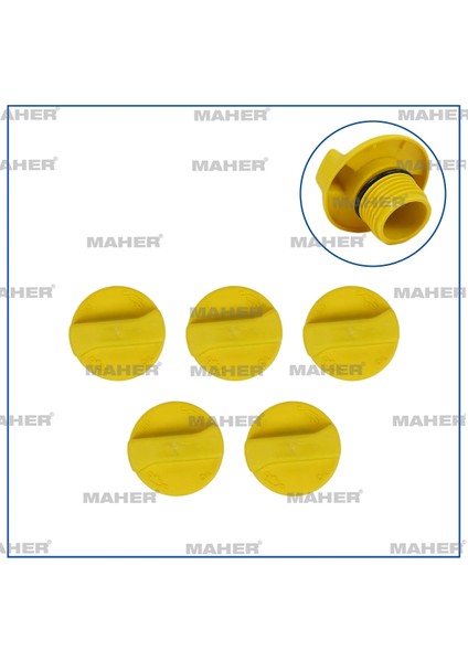 MOTOR YAĞ KAPAĞI PALİO / ALBEA / DOBLO / FİORİNO 1.3 JTD 73501331 (5 ADET)