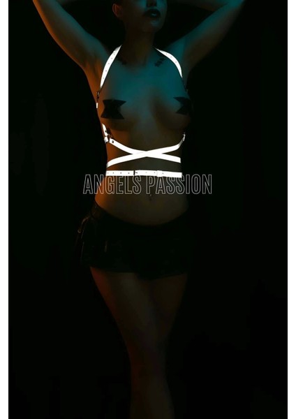 Beli Saran, Karanlıkta Parlayan Bayan Iç Giyim - APFT172