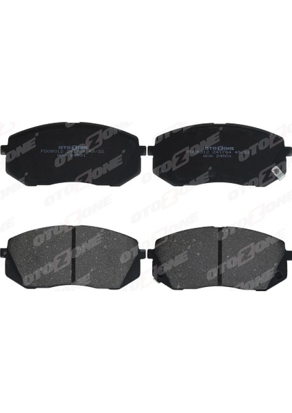 ÖN FREN BALATA HYUNDAI İX35 2.0L D4HA CRDİ DIZEL 136HP 2010-2015 / KIA SPORTAGE 2.0L D4EA D4HA DIZEL 2006-2015 581011DA50 581012SA70 581010ZA00