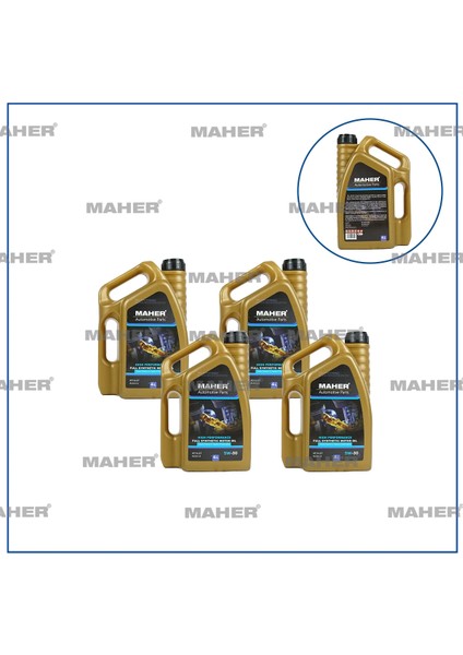 MOTOR YAĞI 5W/30 TAM SENTETİK SL-CF / 4LT 5W304 (4 ADET)