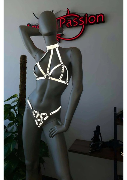 Reflektörlü Sütyen Takım Harness - APFT385 fırsatları