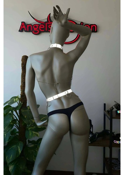 Zincir ve Reflektör Detaylı Seksi Harness - APFT454 indirimleri