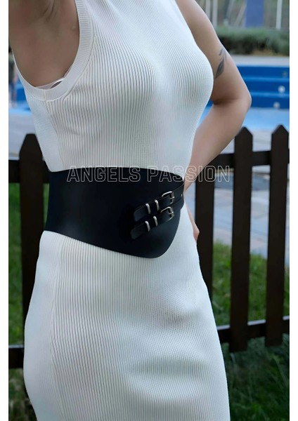 Deri Korse Kemer, Şık Elbise Üzeri Kemer, Gömlek Kemeri - APFT604 modelleri