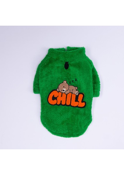 Yeşil Oslo Chill Küçük Irk Köpek Pofuduk Sweatshirt indirimleri