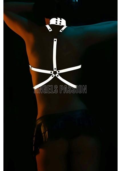 Özel Tasarım Seksi Reflektörlü Göğüs Harness - APFT314 fiyatları