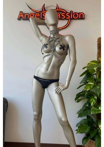 Özel Tasarım Seksi Reflektörlü Göğüs Harness - APFT314 fırsatları