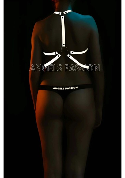 V-Log Elbise Aksesuarları Beyaz Reflektörlü Harness - APFT108 fiyatları