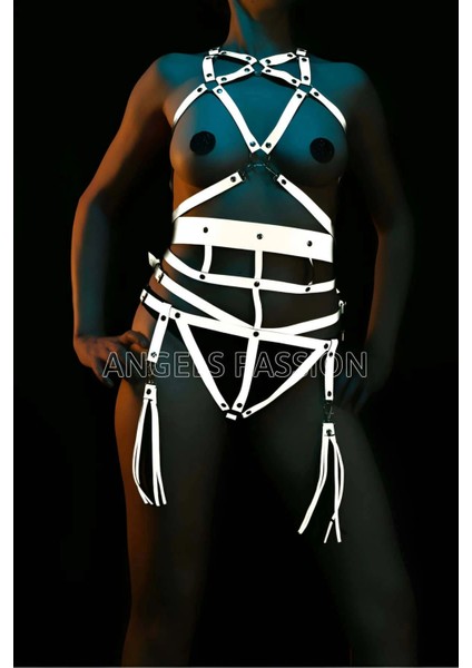 Püsküllü Harness Takım Tiktok Dans Ürünleri - APFT402