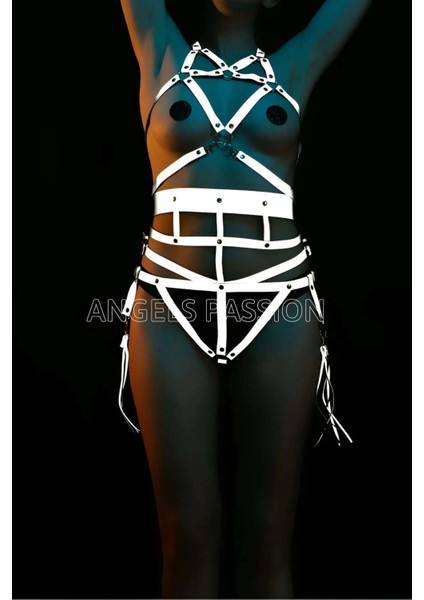 Püsküllü Harness Takım Tiktok Dans Ürünleri - APFT402 fırsatları