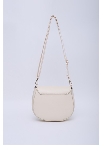 Krem/gold SHK17 Suni Deri, Tek Bölmeli, Çıtçıt Kapama, Ayarlanabilir Askılı,el, Kol ve Omuz Çantası fırsatları