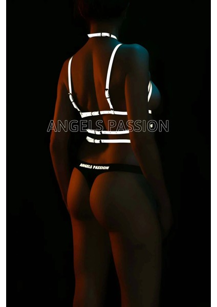 Reflektörlü Göğüs Üzeri Harness Karanlıkta Parlayan Harness - APFT430 modelleri