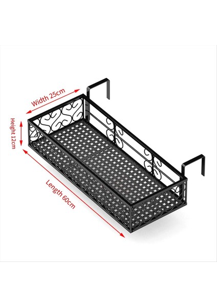 Asma Çiçek Ekici Tencere Balkon Korkuluk Tutucu Korkuluk Asılı Çiçek Standı Metal Ekiciler Balkon Çiçek Kafes (Yurt Dışından) modelleri