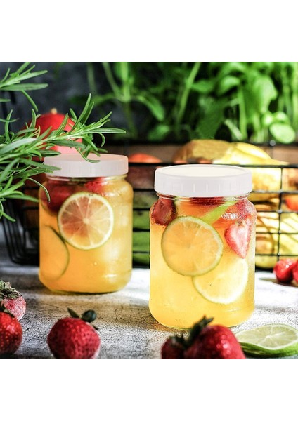48 Paket Geniş Ağızlı Kavanoz Kapakları Konserve Kavanozları Için Plastik Depolama Kapakları Sızdırmaz ve Çizik Önleyici Dirençli Yüzey (Yurt Dışından) fırsatları