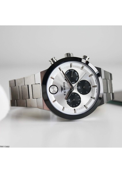 FM11568J-1 Çelik Kordonlu Erkek Kol Saati fiyatları
