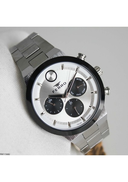 FM11568J-1 Çelik Kordonlu Erkek Kol Saati modelleri