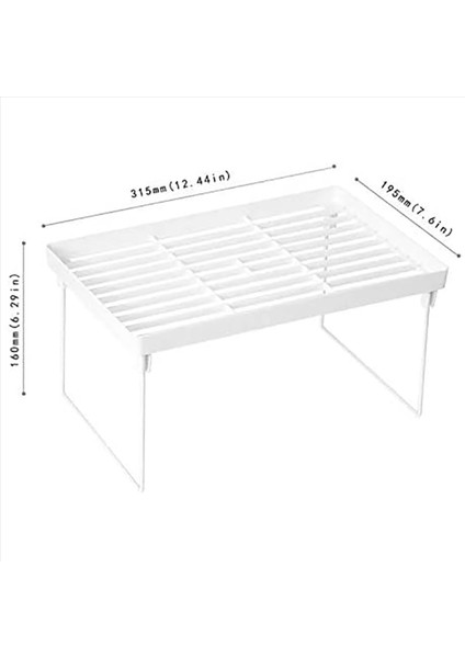 6x Istifleme Dolap Raf Raf Çelik Metal Bacak - Dolap Tabak Karşı ve Kiler Organizatör Organizasyonu - Mutfak (Yurt Dışından) fırsatları