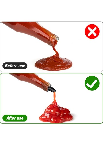 50PCS Şişe Dökücüler Şurup Dökümlü Dökme Tabakalar Plastik Likör Şişe Dökücüler Kauçuk Dökücü Toz Kapak Kapakları (Yurt Dışından) fiyatları