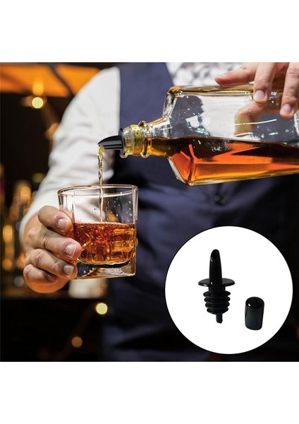 50PCS Şişe Dökücüler Şurup Dökümlü Dökme Tabakalar Plastik Likör Şişe Dökücüler Kauçuk Dökücü Toz Kapak Kapakları (Yurt Dışından) modelleri