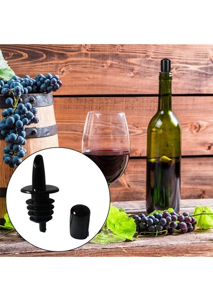 50PCS Şişe Dökücüler Şurup Dökümlü Dökme Tabakalar Plastik Likör Şişe Dökücüler Kauçuk Dökücü Toz Kapak Kapakları (Yurt Dışından) fırsatları