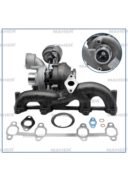 TURBO TRANSPORTER T5 2004-2009 AXB 1.9 TDİ 038253056M
