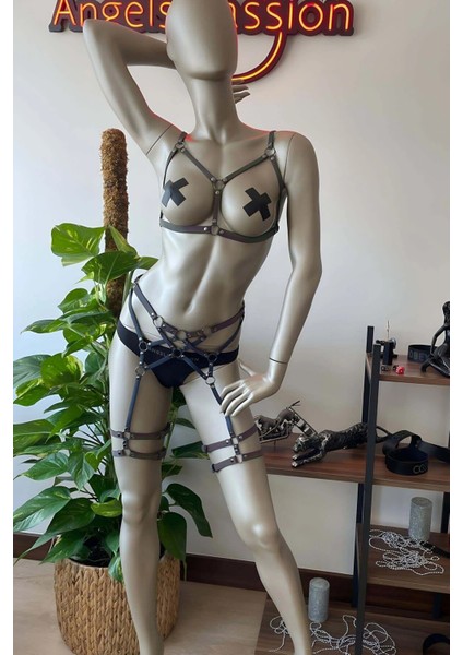 Renkli Parlayan Özel Harness Jartiyer Takım modelleri