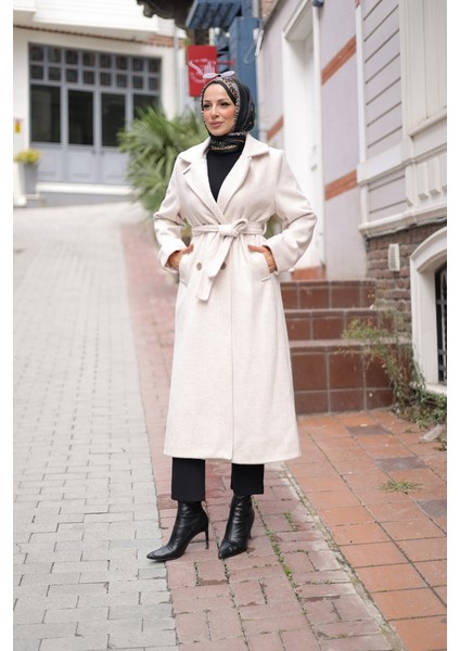 Zühre Kuşaklı Balık Sırtı Kaşe - 7001