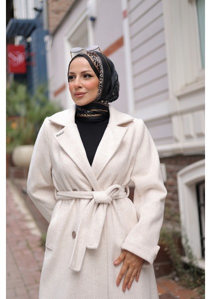 Zühre Kuşaklı Balık Sırtı Kaşe - 7001 modelleri