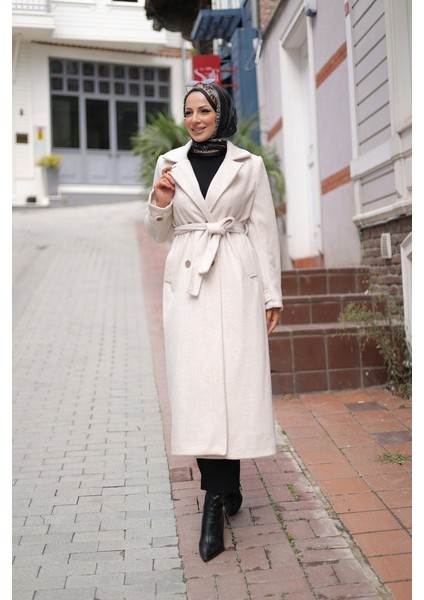 Zühre Kuşaklı Balık Sırtı Kaşe - 7001