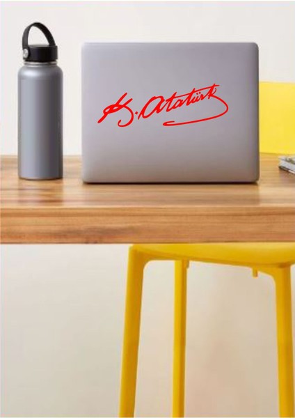 Atatürk Imza Sticker - (2 Adet )Mustafa Kemal Atatürk Imza Araba Oto Motosiklet Karavan Sticker 00016 fiyatları