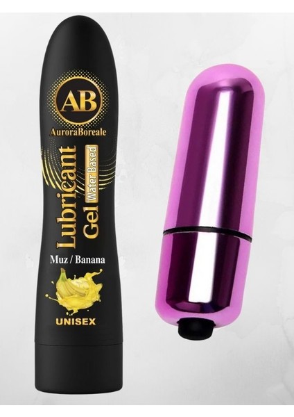 A B Aşkın Deposu Mini Süpergüçlü Vibratör 125 ml Kayganlaştırıcı Muz Aromalı 2'li PAKETIQWX5TR5GVL