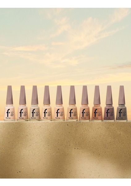 Latte Yüksek Pigmentli & Parlak Bitişli Kahve Tonlu Oje (009 Creamy Latte) fırsatları