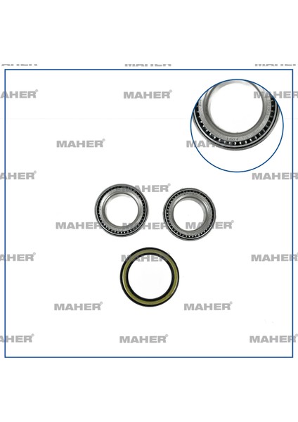 TEKER KİTİ ÖN TEKER RULMAN SETI KIA PRIDE 1995 / MAZDA 323 1985-1996 TKKA110