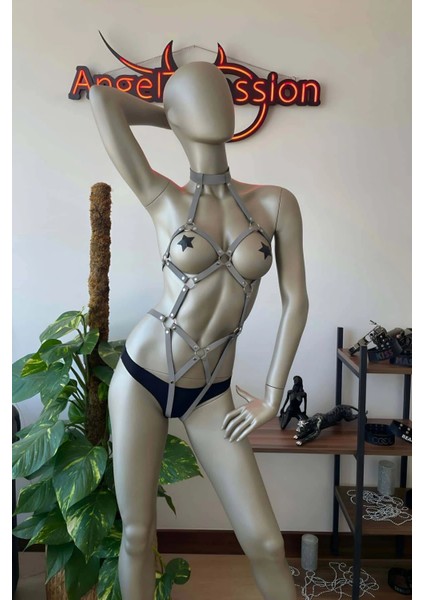 Dansçı Aksesuarları Reflektörlü Body Harness - APFT514 fiyatları