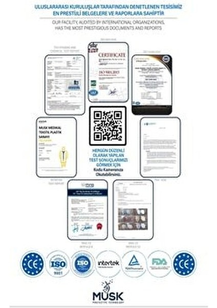 FFP2 Maske 50 Adet 5 Renkli Meltblown Filtre ile Konforlu Kullanım Sunar