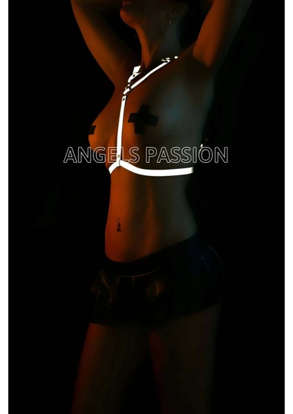 Reflektörlü Dekolte Detay Harness - APFT409 modelleri