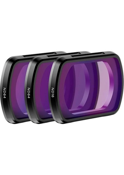 Pk-03 Djı Osmo Pocket 3 Için Manyetik Nd Filtre Kiti
