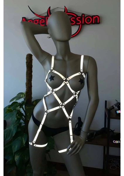 Reels Videoları Için Özel Ürünler Reflektörlü Harness - APFT508 modelleri