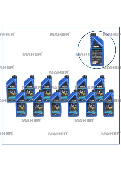 MOTOR YAĞI 10W/40 YARI SENTETİK SL-CF / 1LT 10W401 (12 ADET)