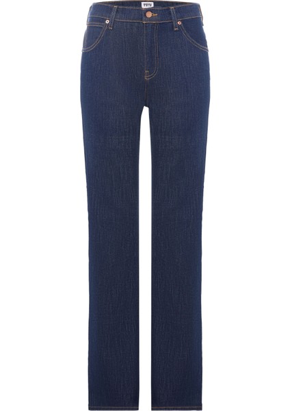 Lıly Bootcut Fit Koyu Indigo Rinse Kadın Jean Pantolon