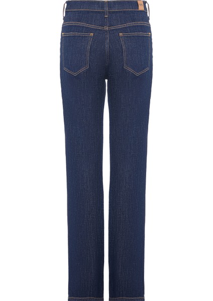 Lıly Bootcut Fit Koyu Indigo Rinse Kadın Jean Pantolon fiyatları