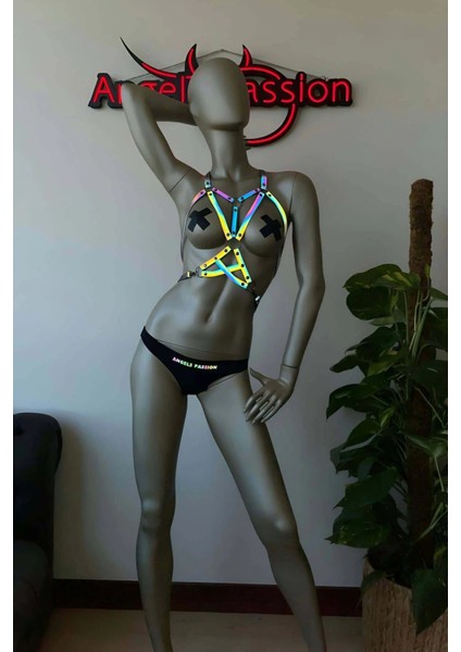 Tiktok Ürünleri T-Shirt Üzeri Reflektörlü Göğüs Harness - APFT107 fırsatları